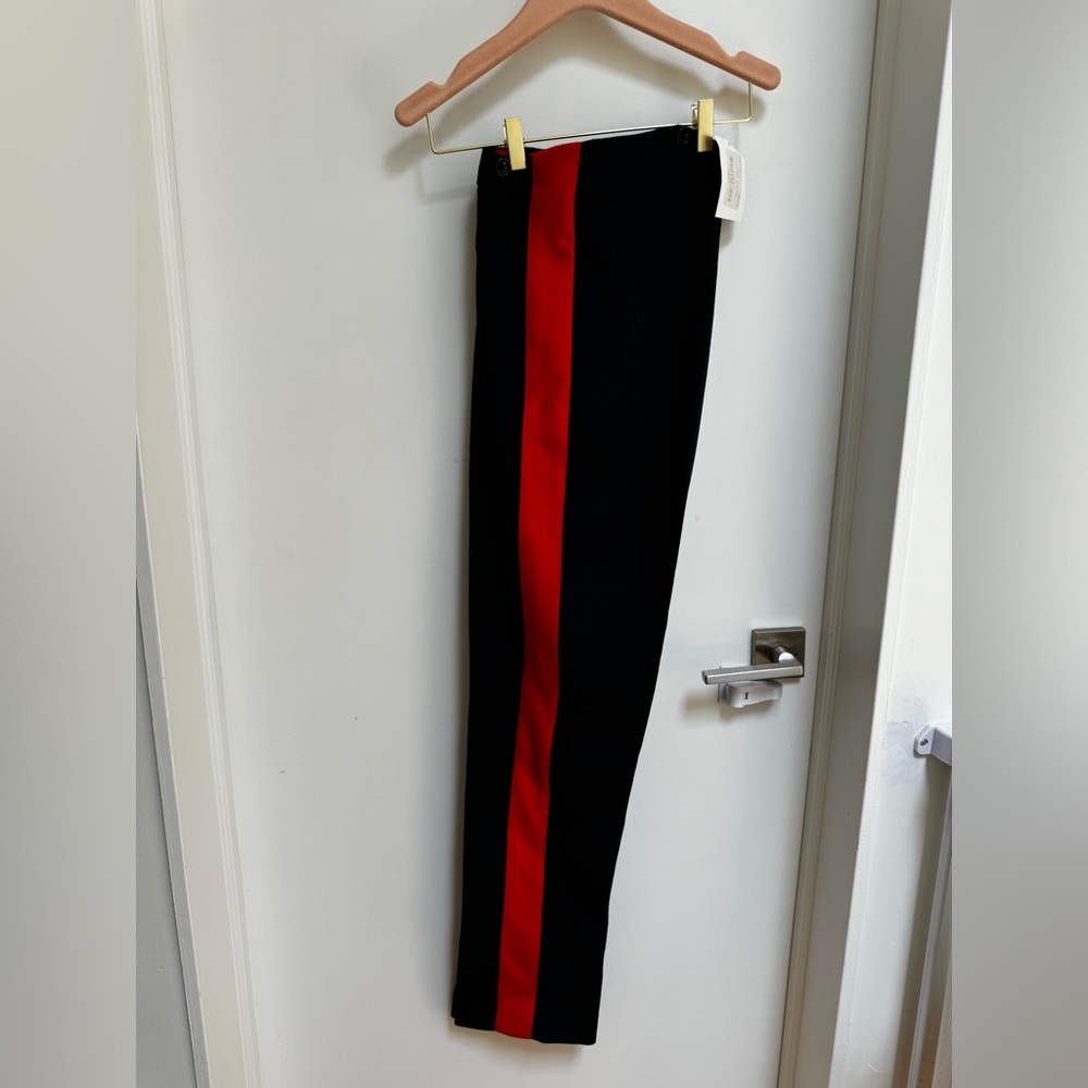 Joseph Annam High-rise Striped Wool and Cashmere Pants